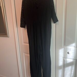 Torrid Black Lace Jumpsuit – Size 2